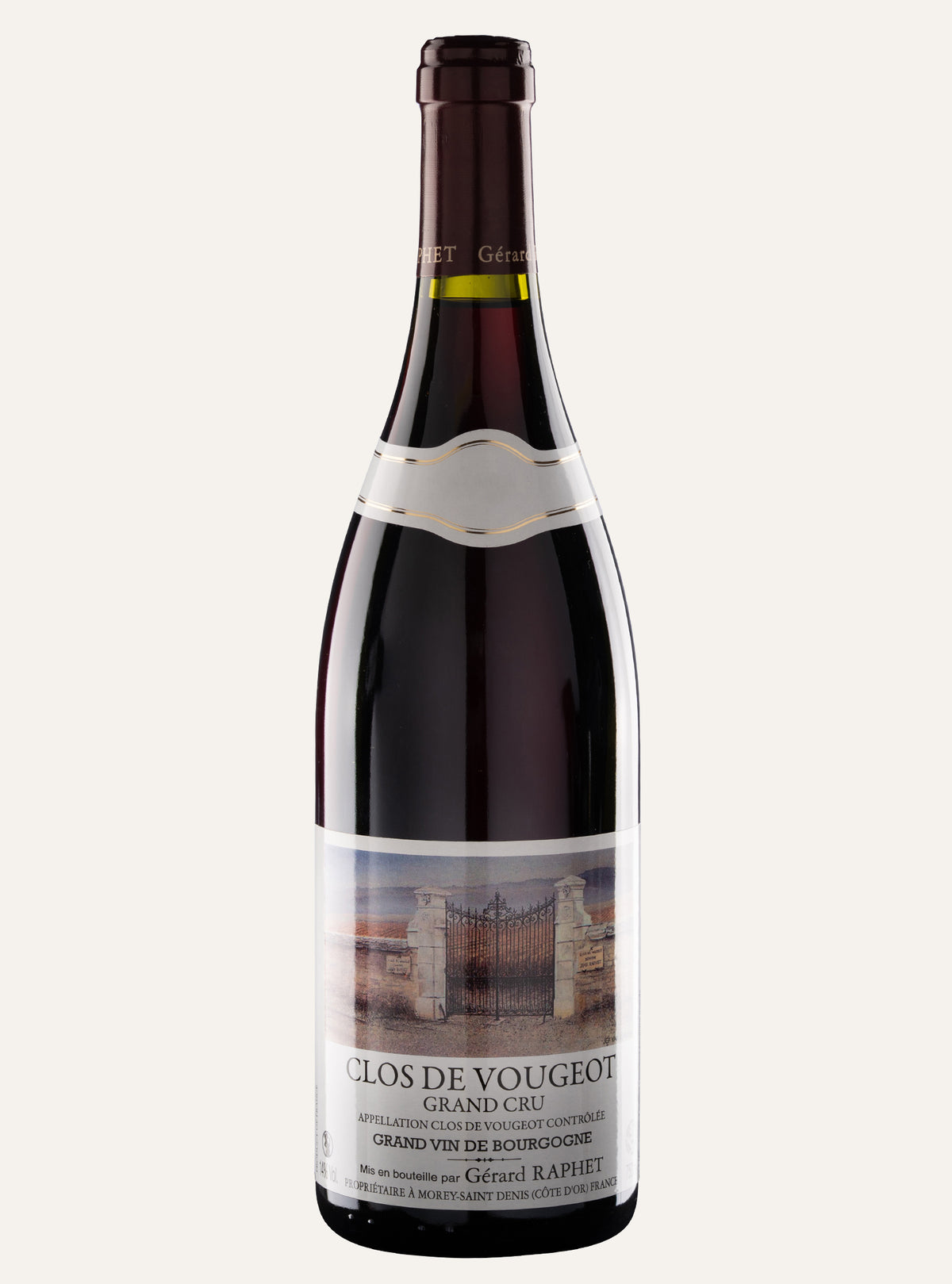 Domaine Gérard Raphet Clos de Vougeot 2018 Jeroboam