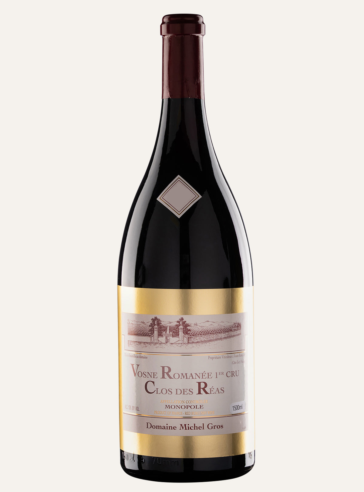 Domaine Michel Gros Vosne Romanée 1er Cru Clos des Réas Monopole Rouge 2017 MAGNUM