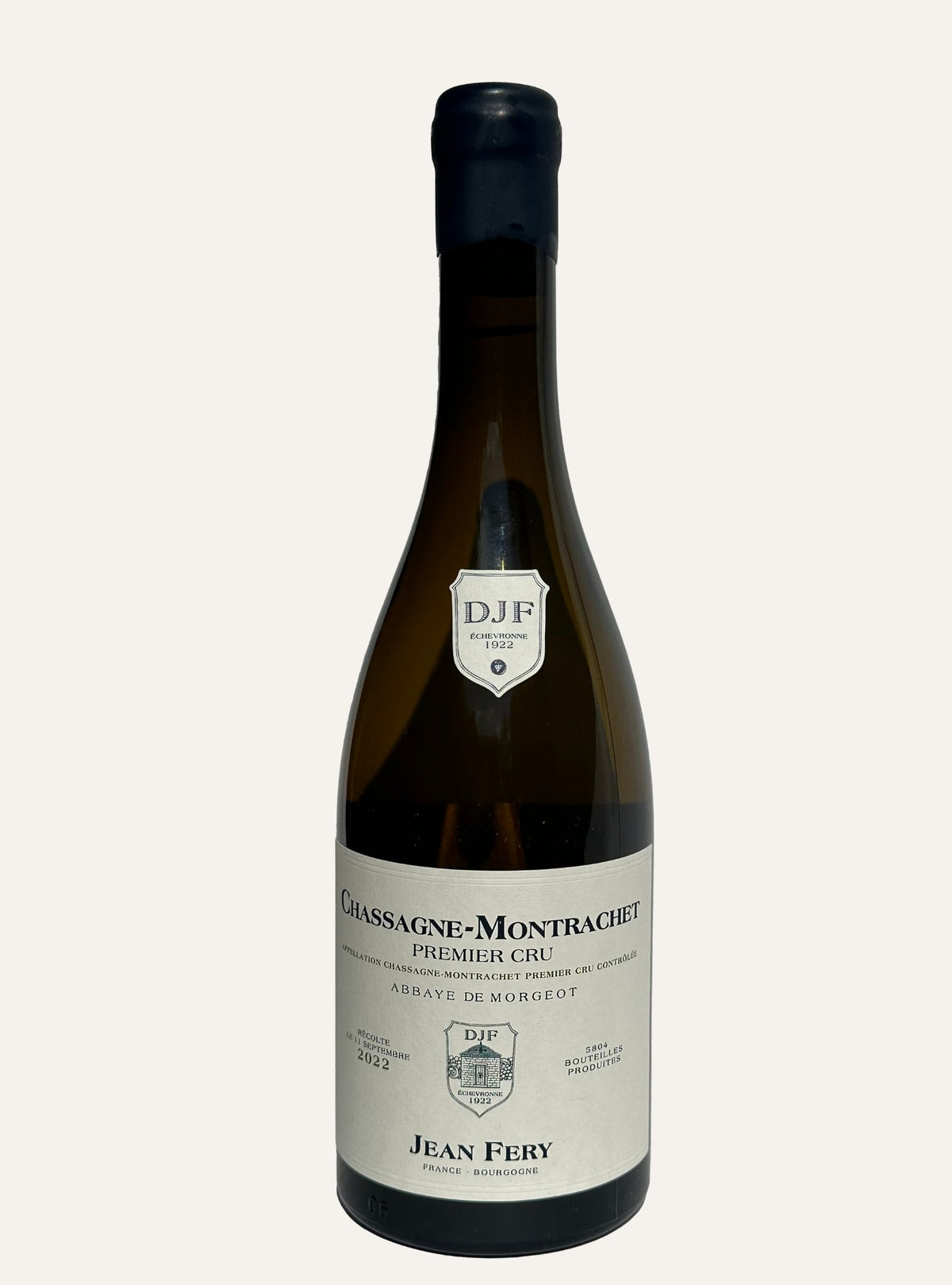 Domaine Jean Fery Chassagne -Montrachet 1er cru &quot;Abbaye de Morgeot&quot;  Blanc 2022